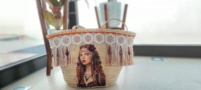 Chloé Hand Painted Palm Tote